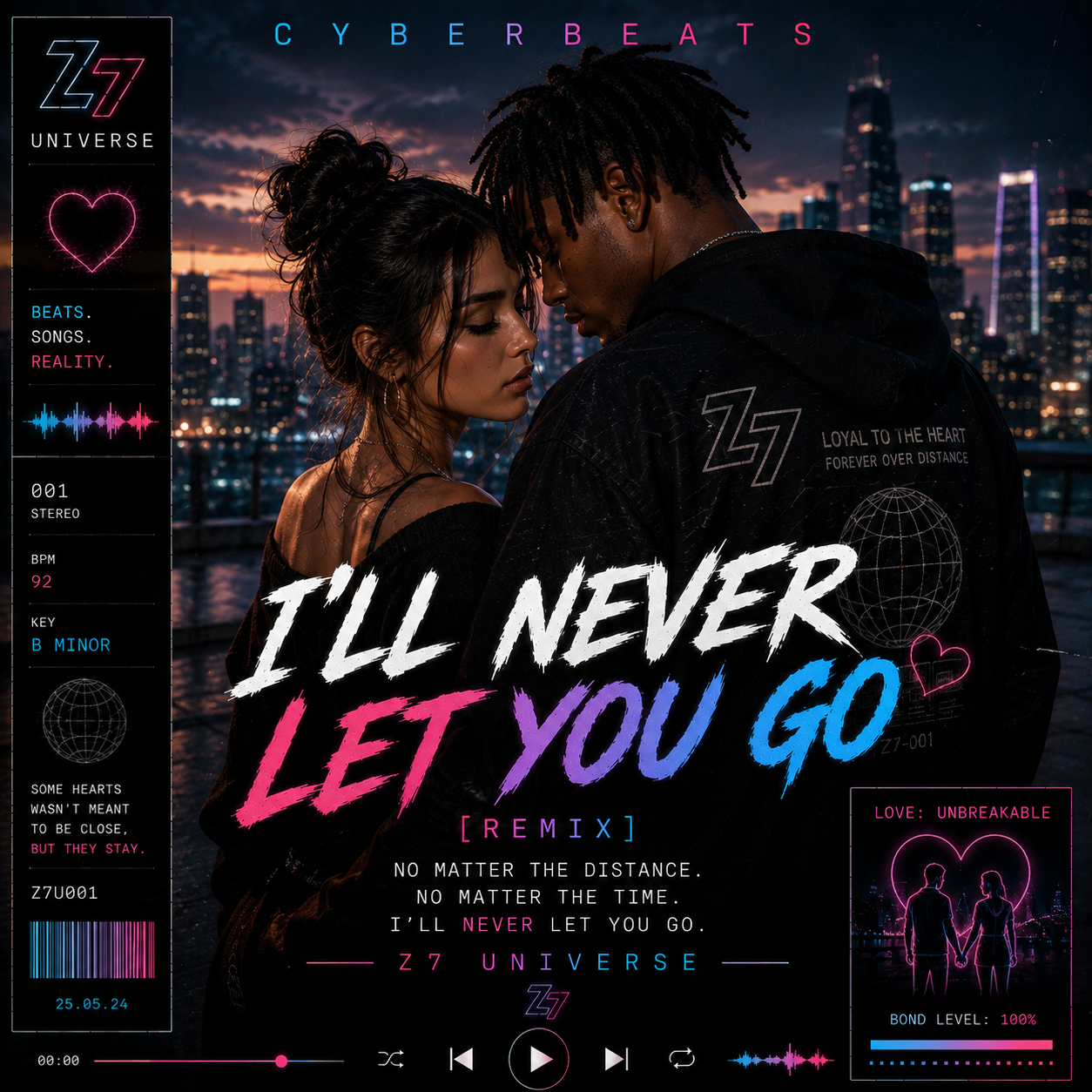 I'll Never Let You Go (Remix) cover